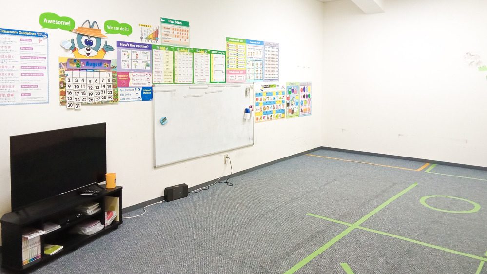 アクロスプラザ稲沢教室のレッスンルーム