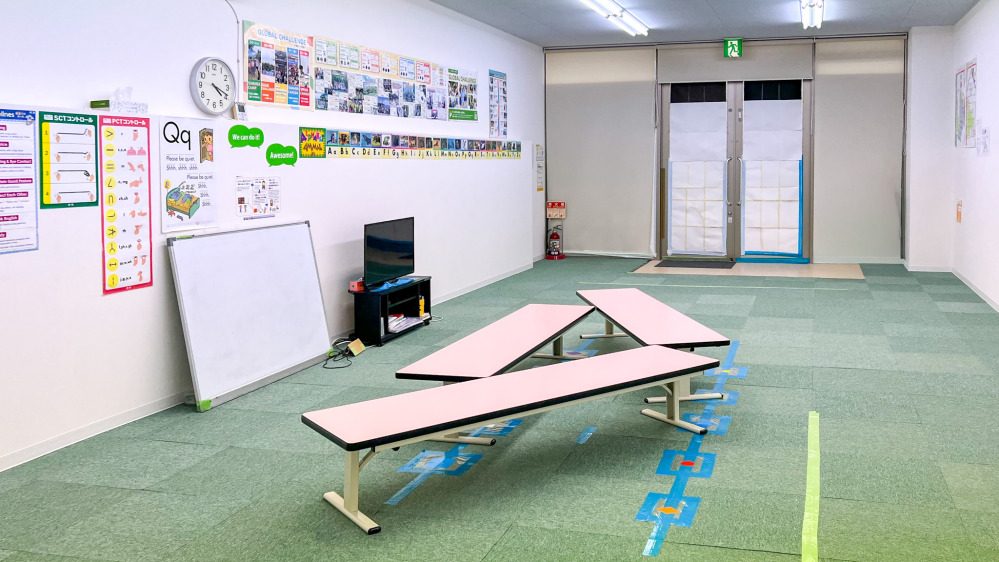 第2七尾教室のレッスンルーム