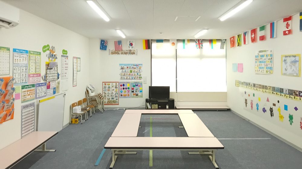 第2五泉村松教室のレッスンルーム