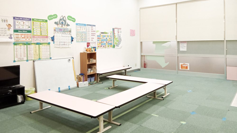 イオンモール新発田教室のレッスンルーム