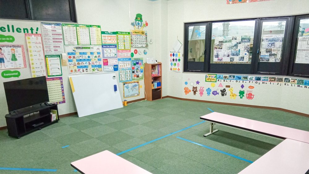 美作教室のレッスンルーム