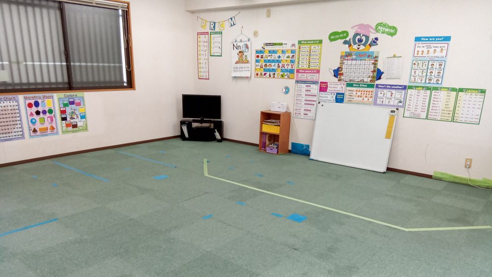 杵築教室のレッスンルーム