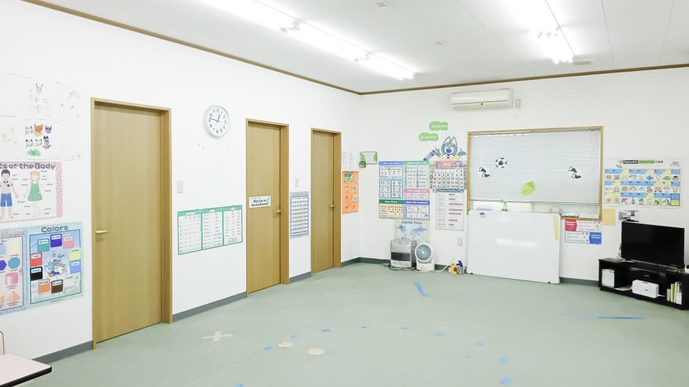 石巻あゆみ野教室のレッスンルーム