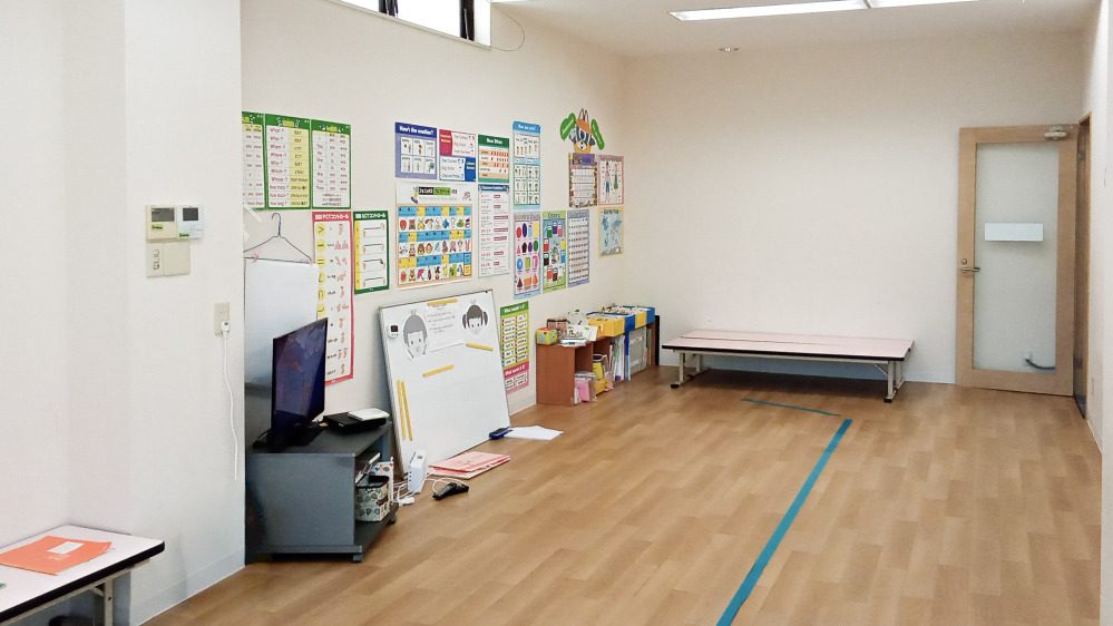 若葉教室のレッスンルーム