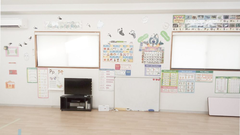 小山西教室のレッスンルーム