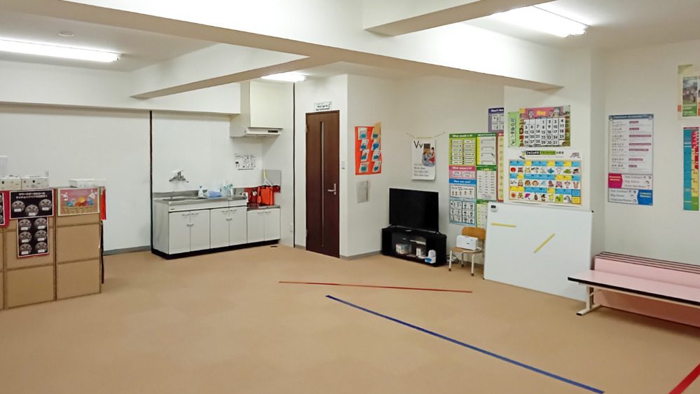 宜野湾教室のレッスンルーム