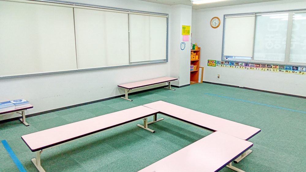 巻教室のレッスンルーム
