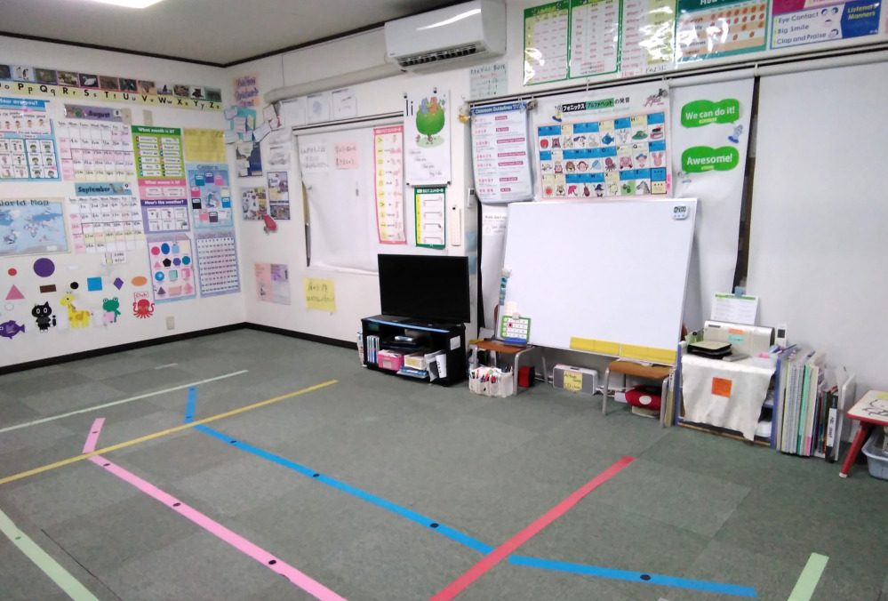 亀山教室のレッスンルーム