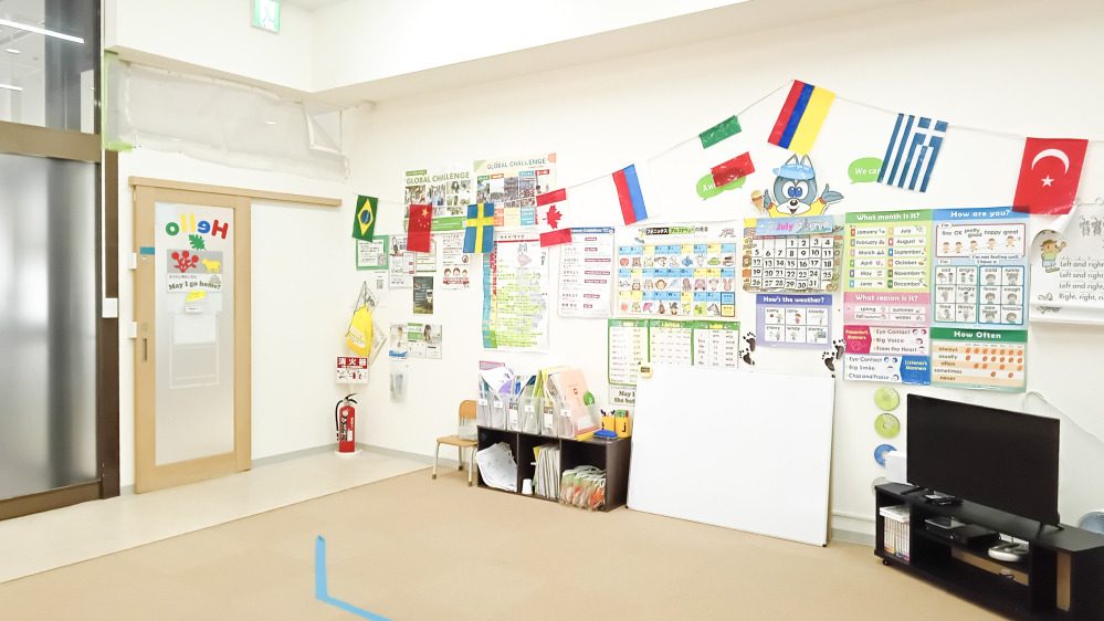 イオン東札幌教室のレッスンルーム