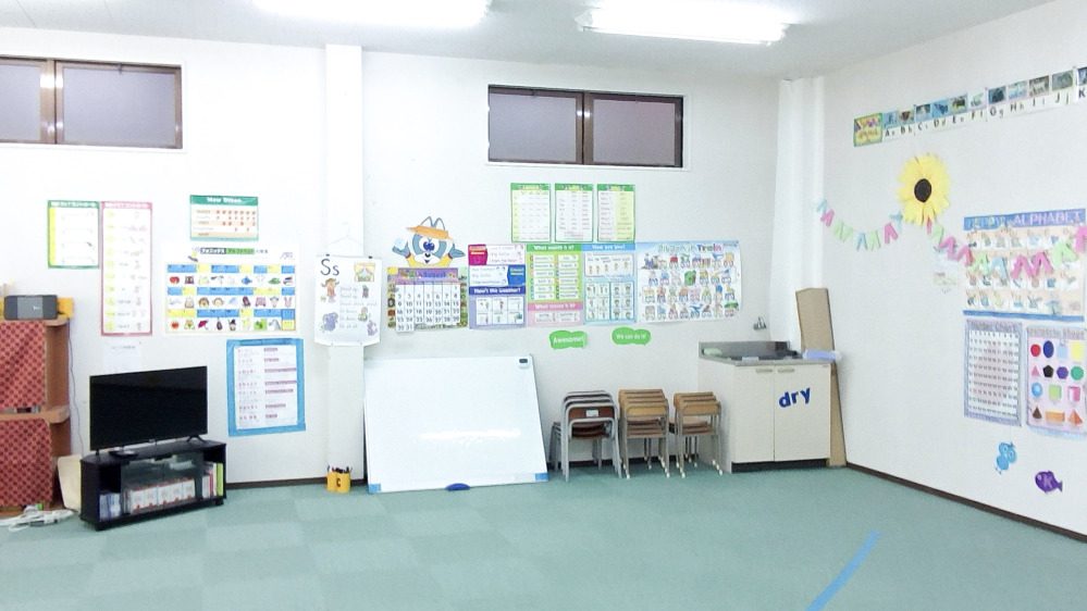 萩教室のレッスンルーム