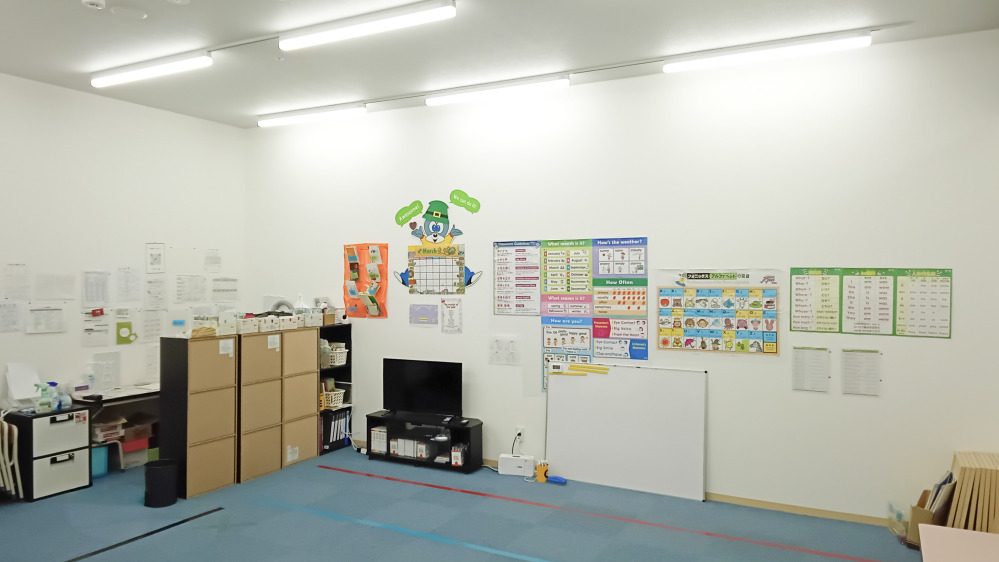 北谷教室のレッスンルーム