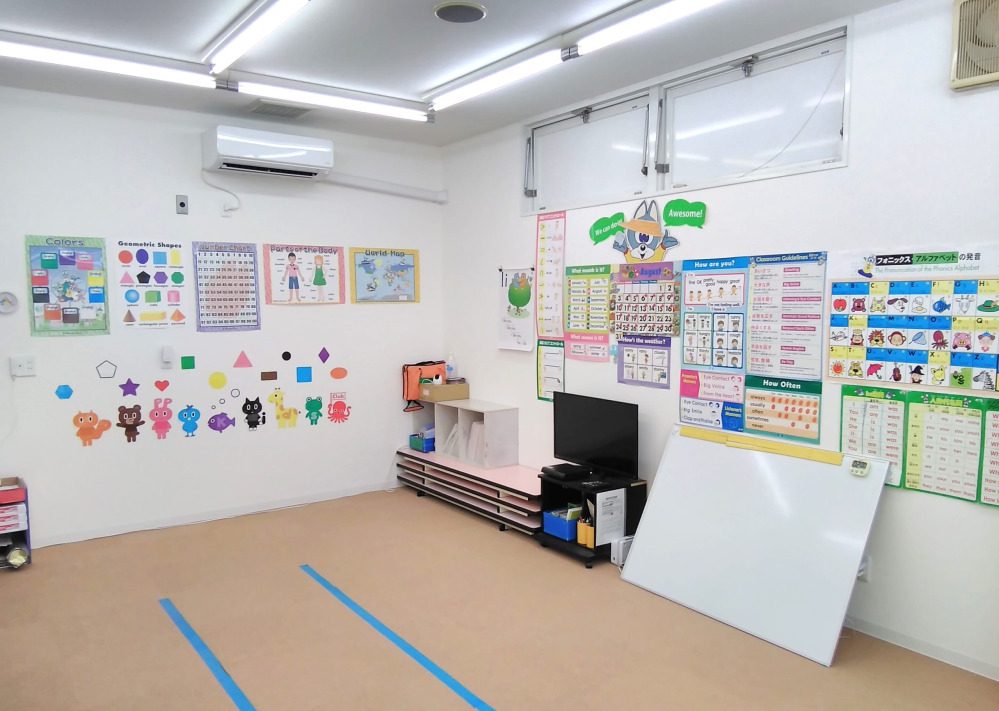八日市教室のレッスンルーム