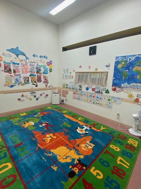 イオンモール広島祇園教室の教室の室内