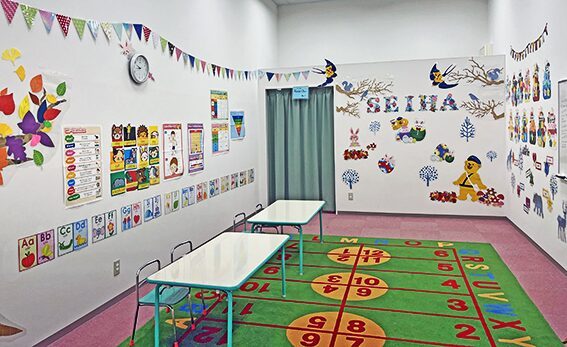 フジグラン緑井教室のレッスンルーム