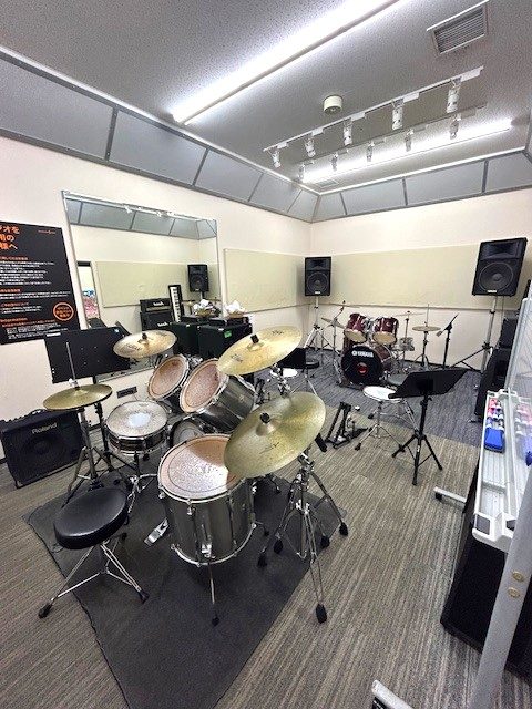 イオンモール岡山店のドラムルーム