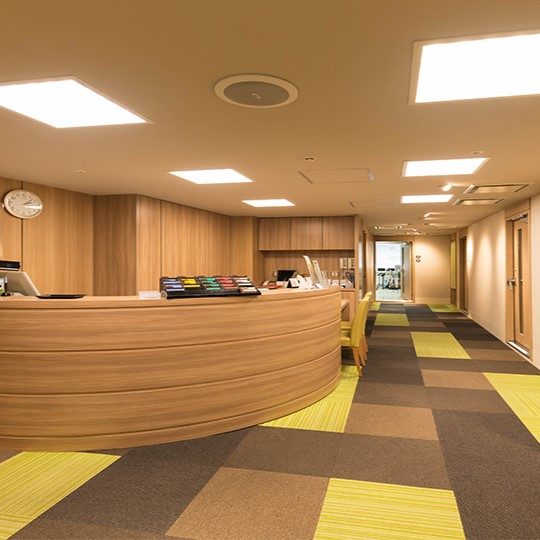 ヤマノミュージックサロン有楽町の受付
